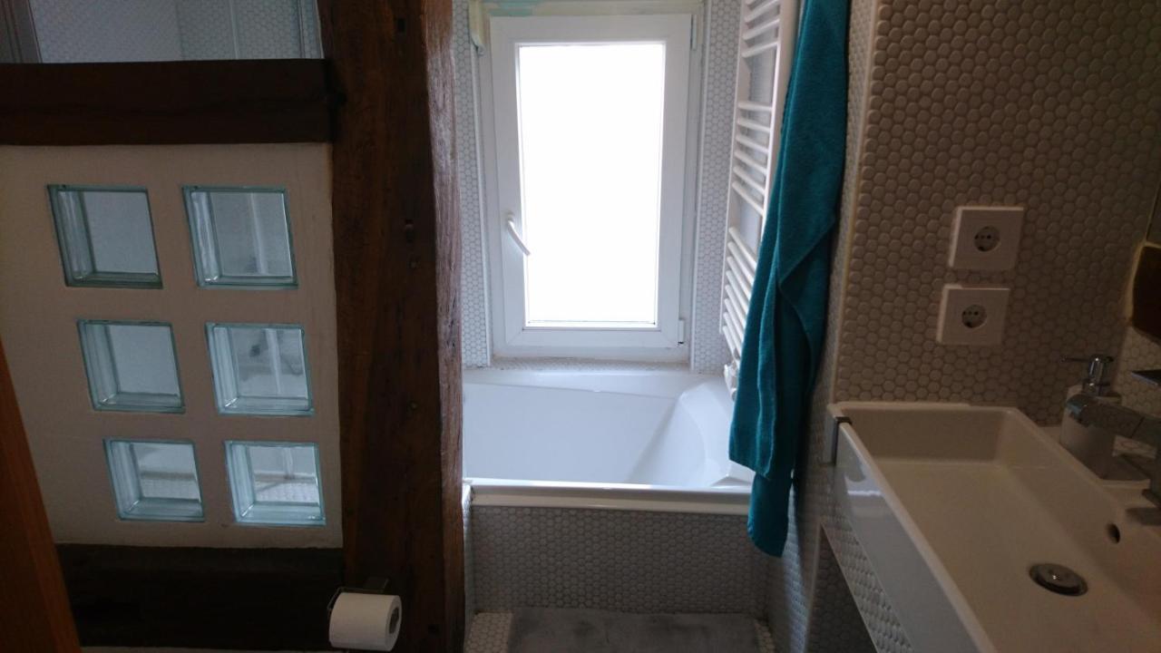 Kleine Gemuetliche Ferienwohnung Im Fachwerkstil ولفسبورج المظهر الخارجي الصورة